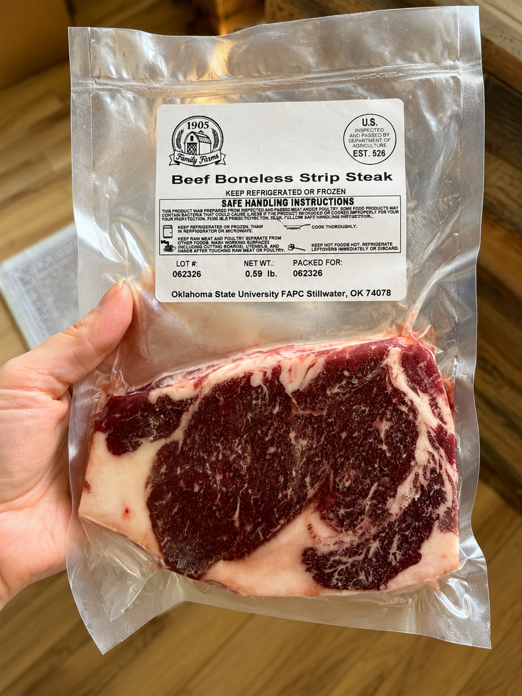 Boneless Strip Steaks (NY Strip)