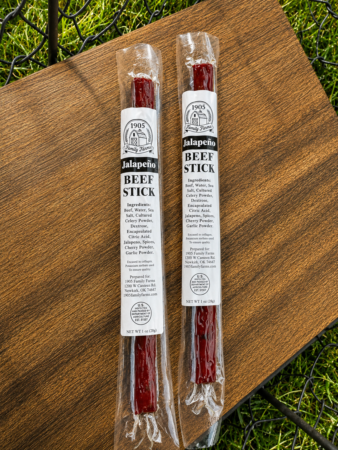 Jalapeño Beef Sticks